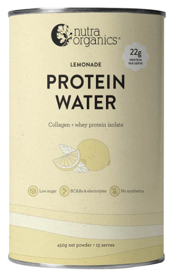Nutra Organics  Protein Water - Lemonade 450G